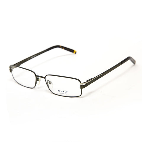 Gant Elden Metal Rectangular Eyeglass Frames 55mm - Satin Olive NEW