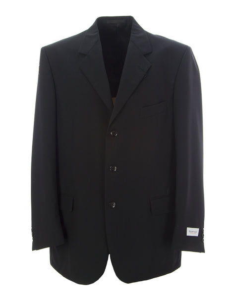 Emanuel Ungaro By Covarra Mens Suit Blazer 42 L Black Walk Into Fashion