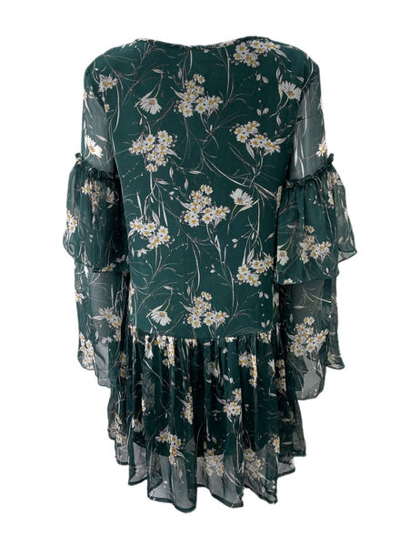 LOST IN LUNAR Women's Khaki Eden Mini Dress Size US 4 NWT