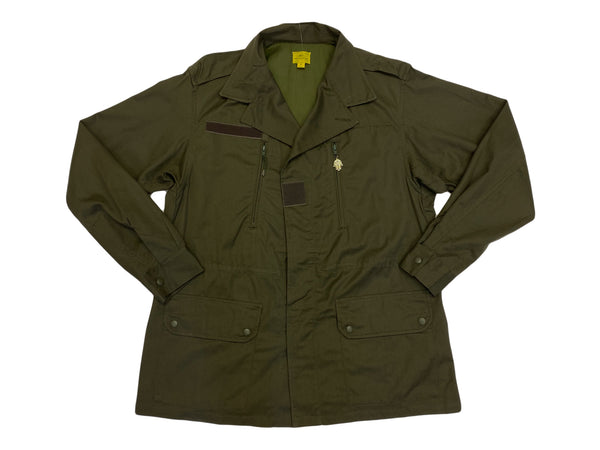 ROBERTA ROLLER RABBIT Women's Olive Embroidered Army Jacket $275 NEW