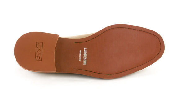 J. LINDEBERG Men's Eng Brogue Italian Suede Oxfords, Beige