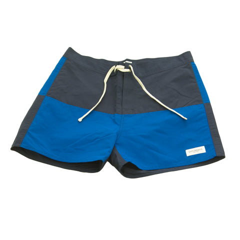 SATURDAYS NYC Men's Navy/Azure Ennis Board Shorts M11626EN43 $85 NWT