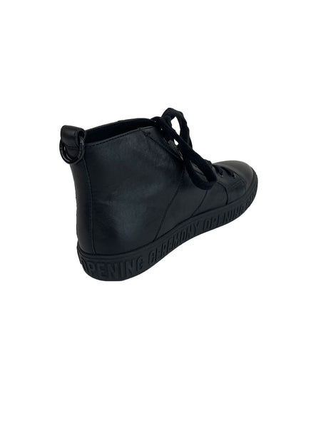 OPENING CEREMONY Men's Leather Howard Sneakers, Black