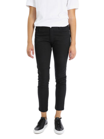 A.P.C. Women's Black Etroit Court Denim Jeans $210 NWT