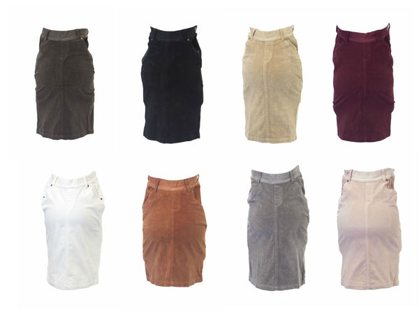 Elly B by OLIAN Maternity Women's Velvet Pencil Skirt FK31048 $70 NWT