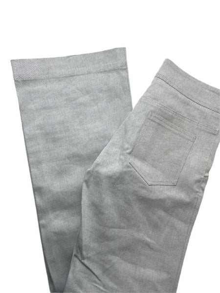 DEREK LAM Women's White Flared Pants #FY10 S NWOT