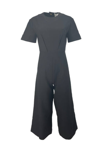 SOLACE London Black Faron Jumpsuit Size US 4 NWT