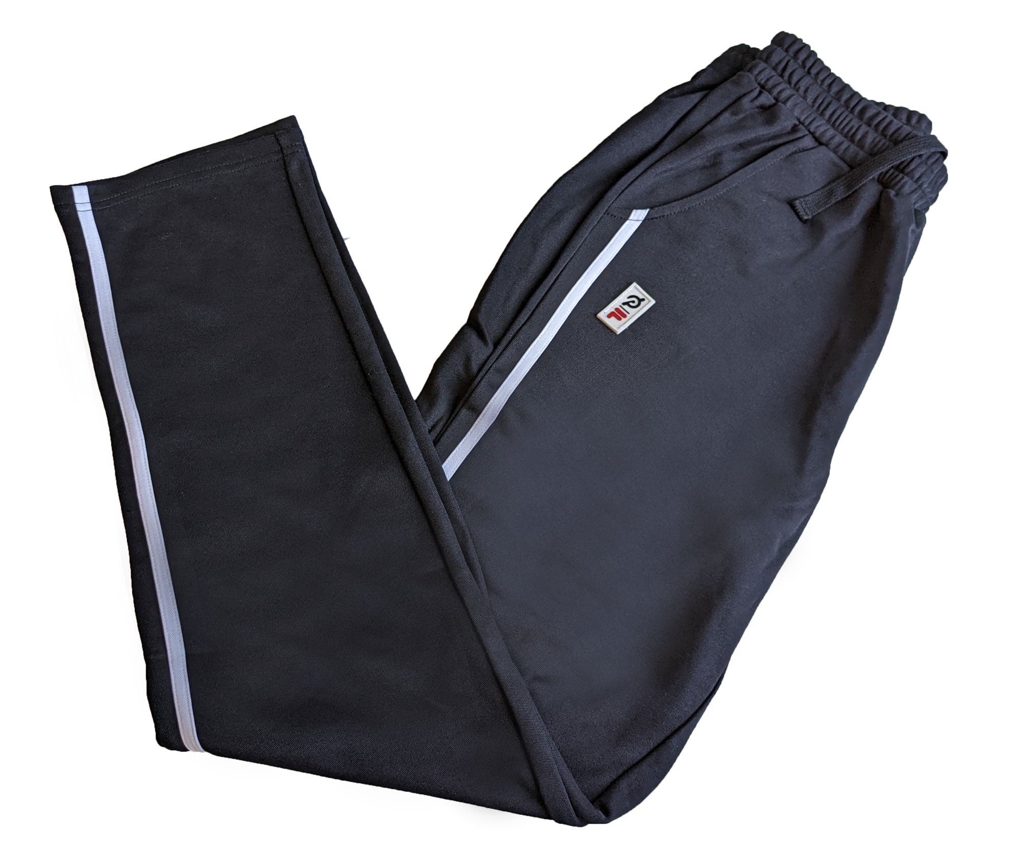 Fila Men's Black and White Drawstring Track Pants $75 NWT – Walk Into  Fashion
