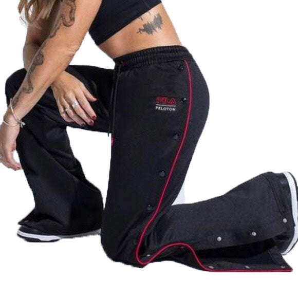 FILA SIZE:MEDIUM Women's Pull-on Jogger Pants Color:BLACK 