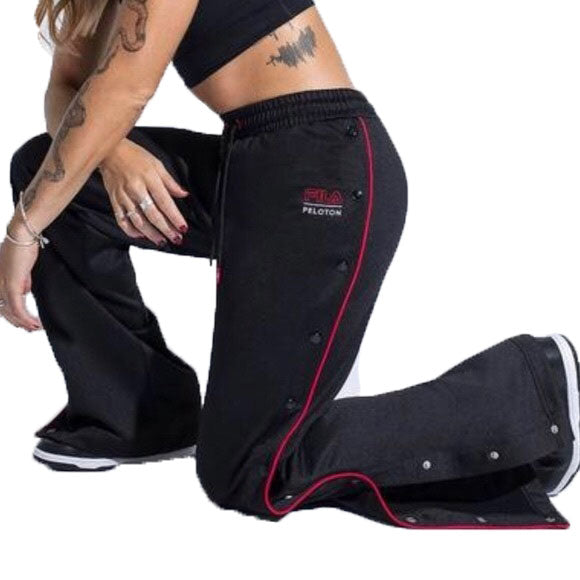 FILA Women's Black Snap Tearaway Workout Biking Pants $185 – Walk Into Fashion