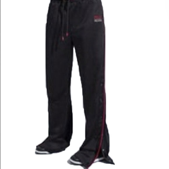FILA Women's Black Snap Tearaway Workout Biking Pants Size Medium $185 NWT