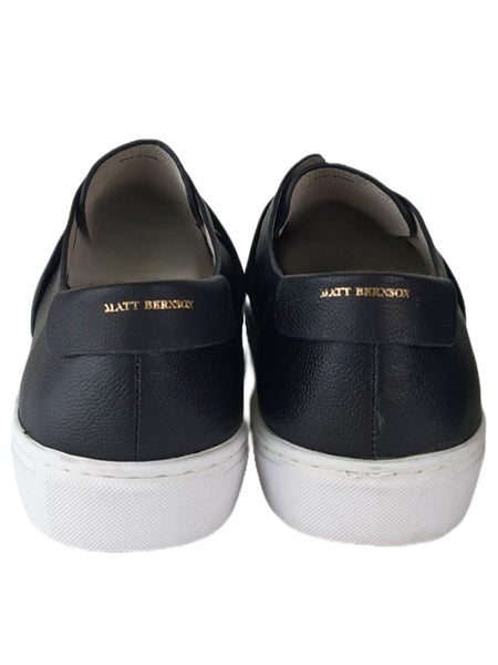 MATT BERNSON Women's Black Deep Ocean Finn Sneakers #MB163 8.5 NWB