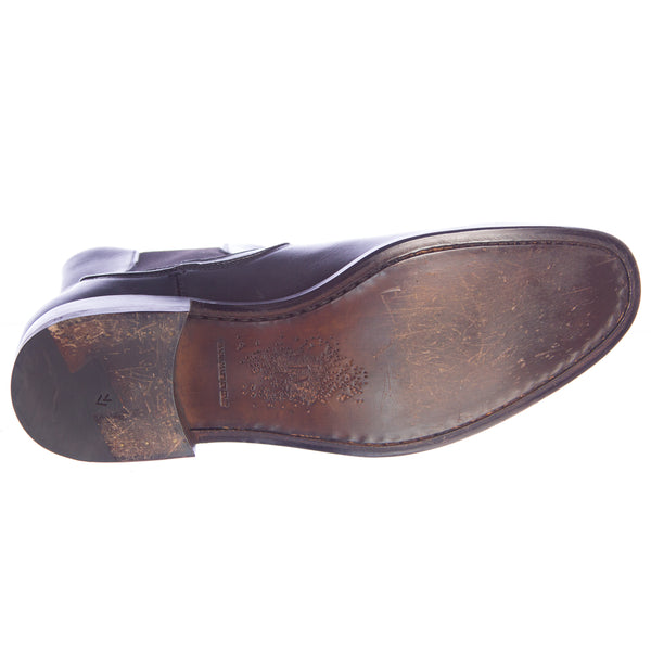 JOHN VARVATOS Black Fleetwood Chelsea Leather Boots F2046P2 $798 NEW