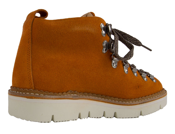 RONNIE FIEG X FRACAP LIMITED EDITION Women's Suede USA Boots, Rust, US 4.5