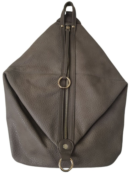 URBAN ORIGINALS Women's Brown Vegan Leather Backpack #FS1 NWT