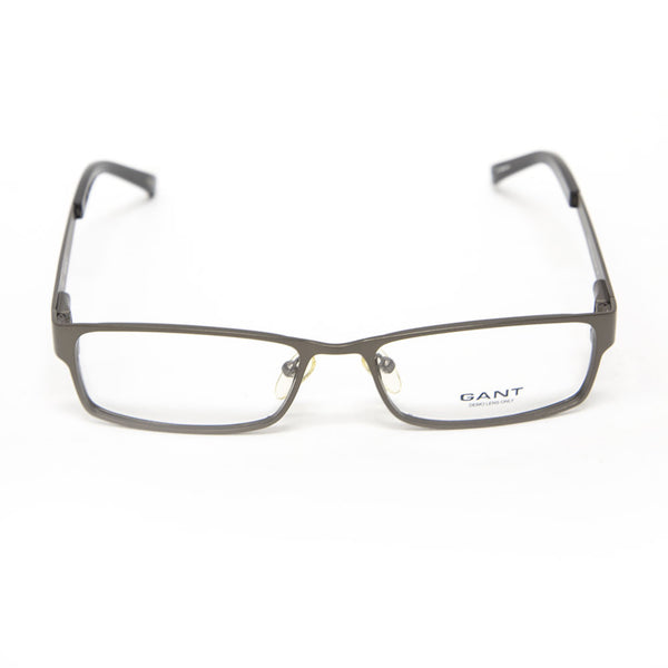 Gant Randle Rectangular Eyeglass Frames 55mm - Satin Gunmetal NEW