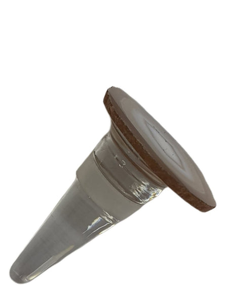 RABLABS Natural Agate Bottle Stopper #GA005 Approx. L2" x W 1.5" NWB