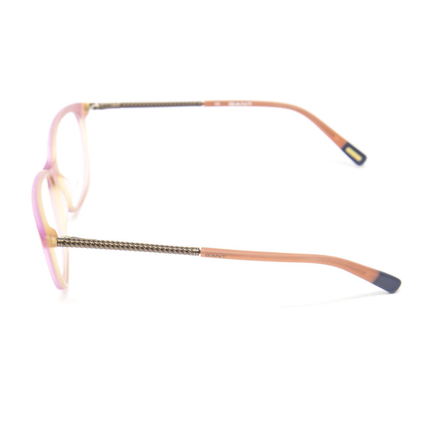 Gant Rectangular Eyeglass Frames GA4035 54mm - Translucent Pink NEW