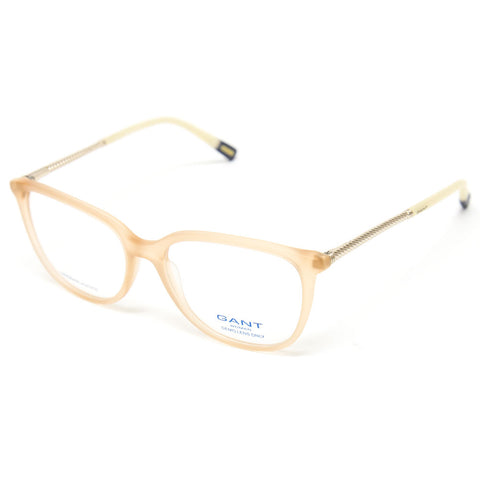 Gant Square Eyeglass Frames GA4036 55mm - Translucent Peach NEW
