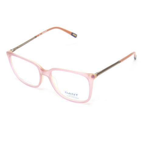 Gant Square Eyeglass Frames GA4037 54mm - Translucent Peach NEW