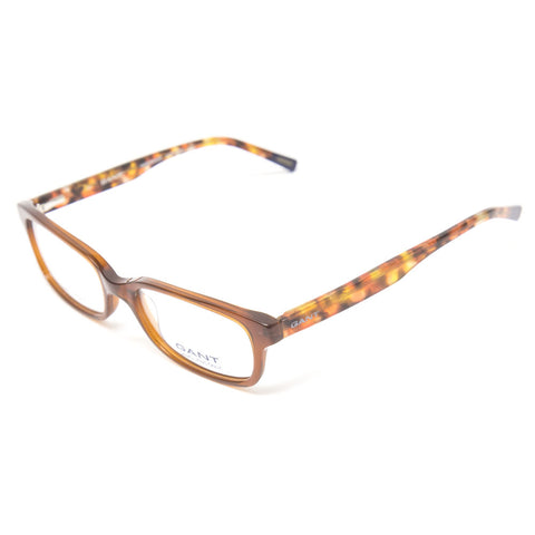 Gant Rectangular Eyeglass Frames GA4056 52mm - Shiny Dark Brown NEW