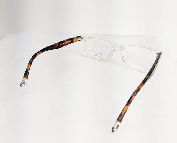 GANT RUGGER GR Yuri Rectangular Eyeglass Frames 52-16-145 -Clear NEW
