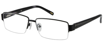 GANT Men's Half Rim Salem Eyeglass Frames 57-15-140  -Satin Black  NEW