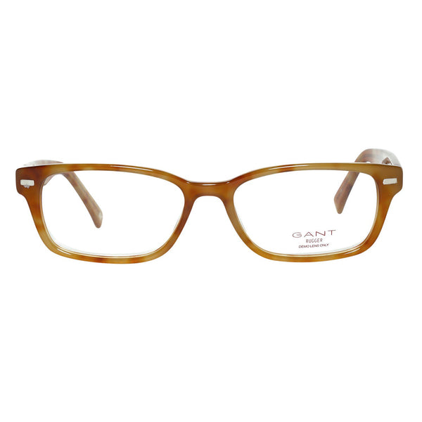 GANT RUGGER GR Gates Rectangular Eyeglass Frames 51-17-140 -Light Tortoise NEW