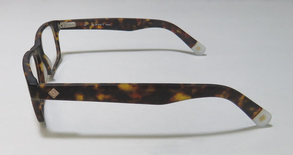 GANT RUGGER GR Gates Rectangular Eyeglass Frames 51-17-140 -Matte Tortoise NEW