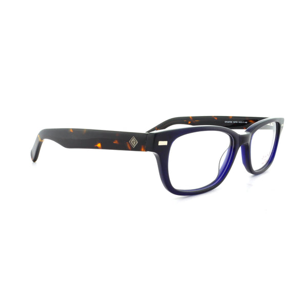 GANT RUGGER GR Gates Rectangular Eyeglass Frames 51-17-140 -Navy Tortoise NEW