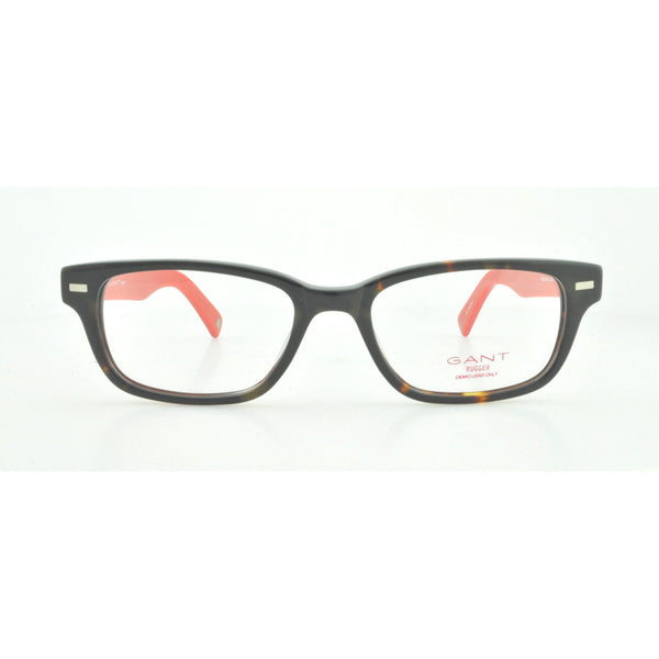 GANT RUGGER GR Gates Rectangular Eyeglass Frames 51-17-140 -Tortoise Orange NEW