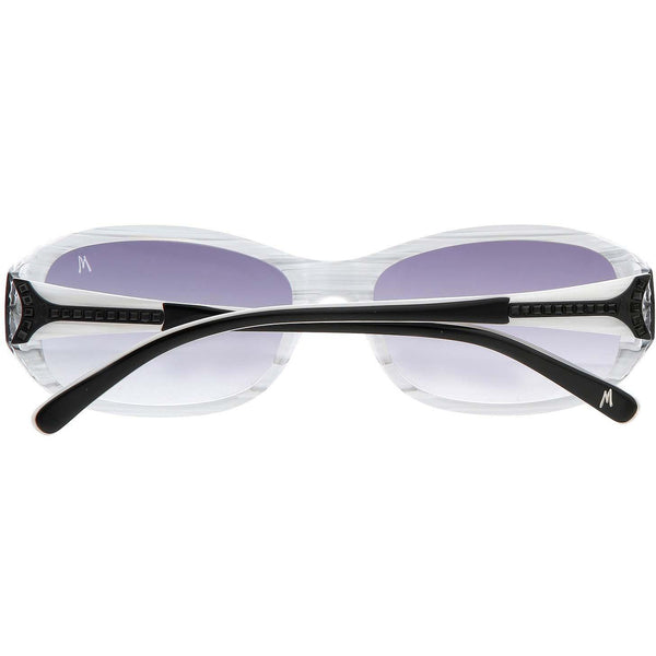 GUESS by Marciano Oval Sunglasses w/ Swarovski Crystal GM645 $198 NEW