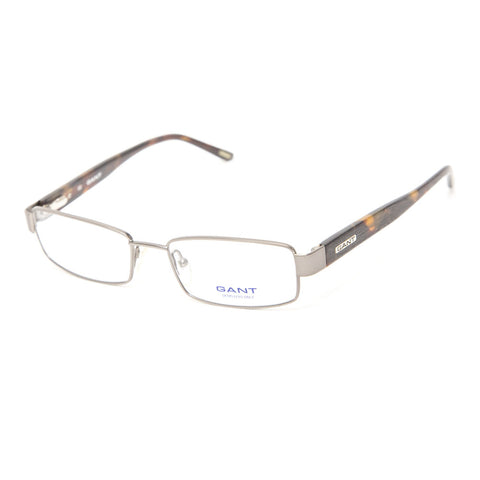 Gant Gorman Rectangular Eyeglass Frames 51mm - Satin Gunmetal NEW