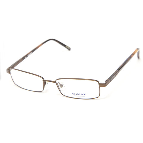 Gant Gotham Rectangular Eyeglass Frames 52mm - Brown NEW