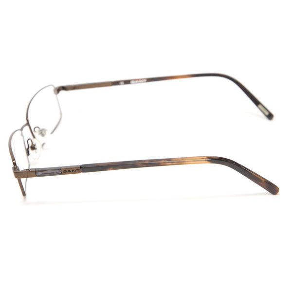 Gant Gotham Rectangular Eyeglass Frames 52mm - Brown NEW