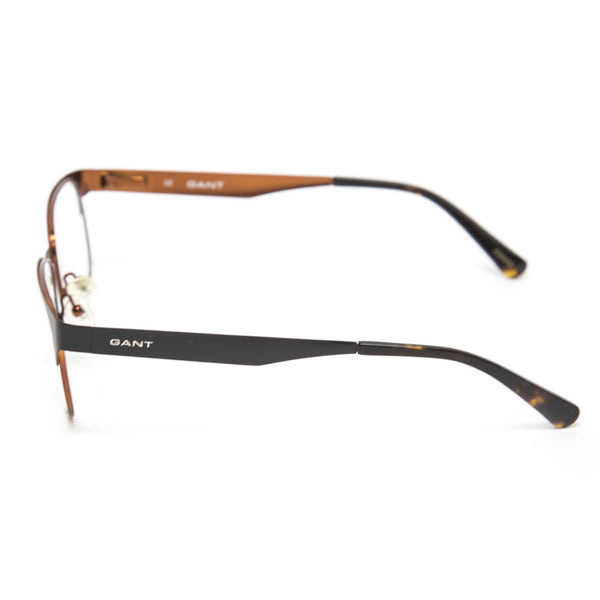 Gant Kline Rectangular Stainless Steel Eyeglass Frames 52mm - Satin Black NEW