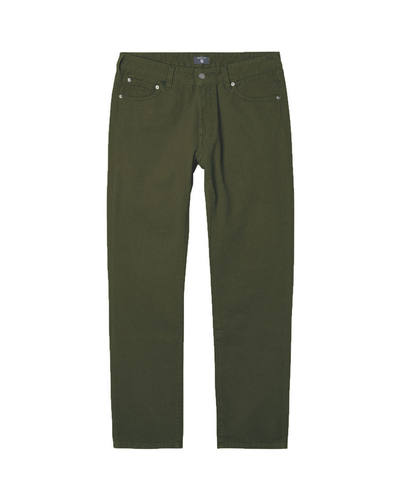 GANT Men's Grey Green Soft Twill Tyler Jeans 1001701 Size 34/34 NWT