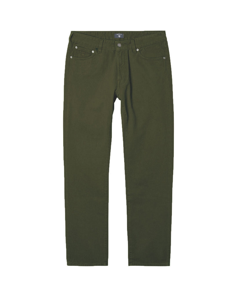 GANT Men's Grey Green Soft Twill Tyler Jeans 1001701 Size 34/34 NWT