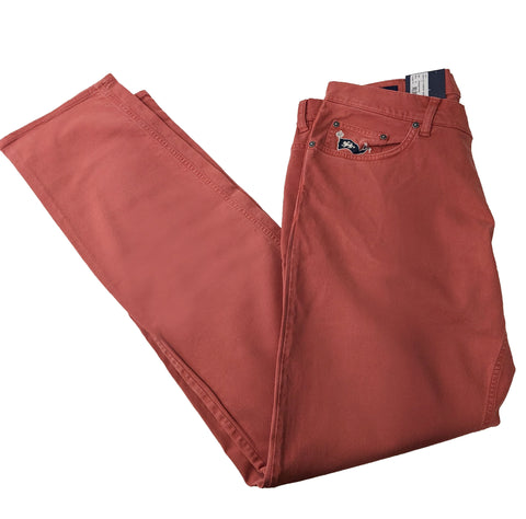 GANT Men's Orange Rose Comfort Jean Chip Fit 105015 Size 34/34 NWT