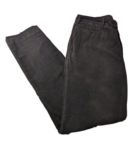 GANT Men's Dark Brown Tailored Comfort Mini Cord Pants Size 34 $225 NWT