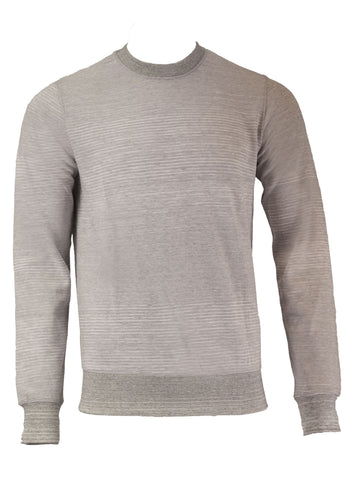 Gant Diamond G Men's Sweat Crew Sweatshirt, Soft Grey Melange, Medium