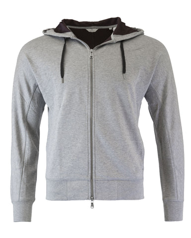 GANT DIAMOND G Men's Grey Sweat Zip Hoodie 2070007 Size M $325 NWT