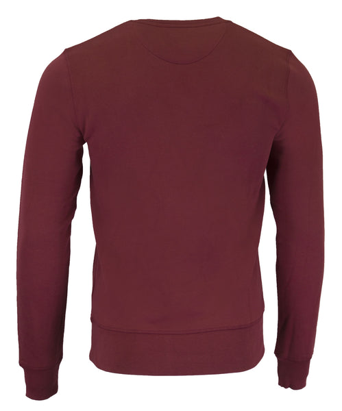 Gant Men's NHCT Crew Neck Sweatshirt (276207), Medium, Mahogny Red
