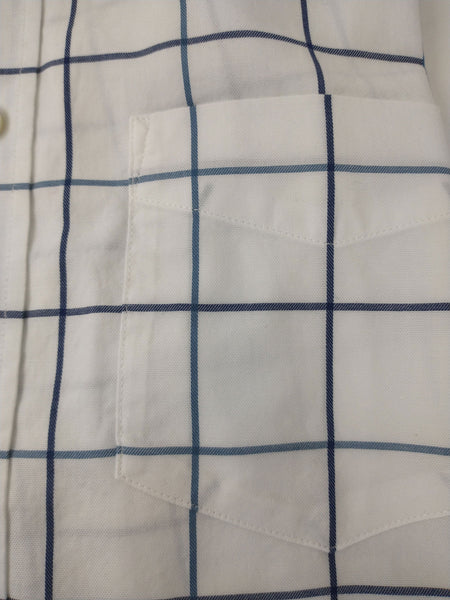 GANT DIAMOND G Men's Royal Oxford Tattersail Fitted BD Shirt 303082 Size M NWT