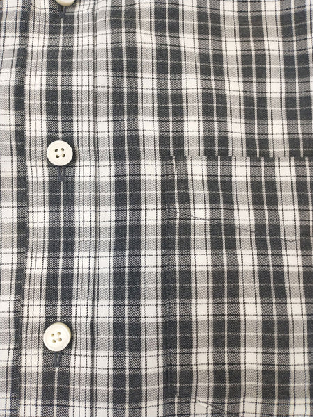 GANT DIAMOND G Men's Black Luxe Tartan Twill Fitted BD 303112 Size M NWT