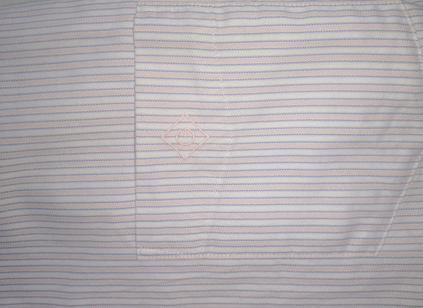 GANT DIAMOND G Men's Royal Oxford Stripe Fitted BD 303722 Size Medium NWT