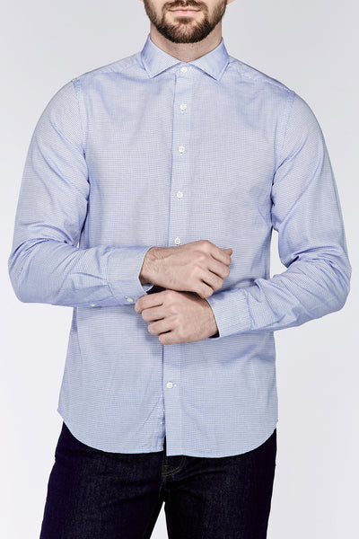 GANT DIAMOND G Men's Royal Oxford Micro Fitted Amalfi 303737 Size M $225 NWT