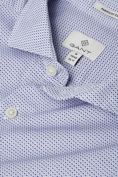 GANT DIAMOND G Men's Royal Oxford Micro Fitted Amalfi 303737 Size M $225 NWT