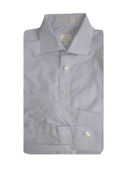 GANT DIAMOND G Men's Micro Stripe Fitted Spread Shirt 303837 Size 40 NWT