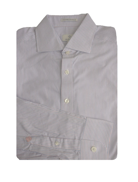 GANT DIAMOND G Men's Micro Stripe Fitted Spread Shirt 303837 Size 40 NWT